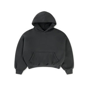 Sudadera de Invierno Premium para Hombre, 550 g/m², de Algodón Sostenible, Antiencogimiento, Diseño Personalizado, Estampado Puff, Teñido Liso, 100% Algodón - Product Image 4