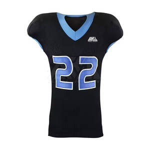 Uniforme de Fútbol Americano para Adultos de Último Diseño, Nuevo Estilo, Talla Grande, Manga Corta, Personalizable, Alta Calidad, Precio al por Mayor - Product Image 2