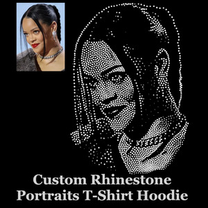 เสื้อยืดโอเวอร์ไซส์ลายเพชรส่องแสงเป็นประกายระยิบระยับสำหรับผู้ชายเสื้อวินเทจประดับพลอยเทียมใส่ได้ทั้งชายและ2024ออกแบบได้ตามต้องการ - Product Image 5