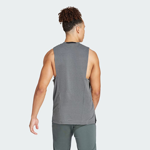 Gym Fitness Training Plain Sleeveless Tops Workout Fitness <b>Vest</b> Men New Style Tank Tops <b>Slim</b> Fit Casual Singlets OEM Service - Product Image 3