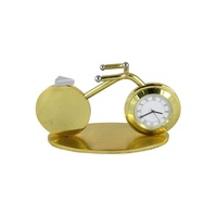 Nouvelle horloge de table design en acier inoxydable utilisation finie maison hôtel et bureau horloge de table au meilleur prix
