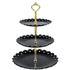 ที่วางเค้กสีทองและสีเงินเหมาะสำหรับงานแต่งงานอุปกรณ์ตกแต่งเค้กขนาดเล็กและปาร์ตี้ในบ้านงานแฮนด์เมดในอินเดีย - Product Image 6