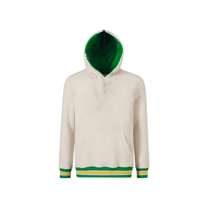 Sudadera con Capucha Unisex de Felpa Premium de Invierno de Norfolk State, Bordado Chenille, Bolsillo Canguro, Detalles en Verde/Dorado, 100% - Product Image 1