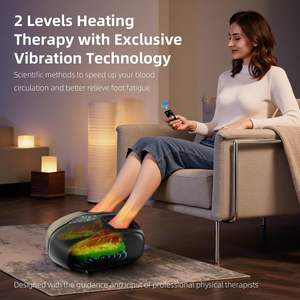 Masajeador de Pies para el Hogar y la Oficina, Máquina de Masaje de Pies Shiatsu con Amasamiento Profundo y Vibración, Dispositivo de Relajación de Pies con Calor - Product Image 3