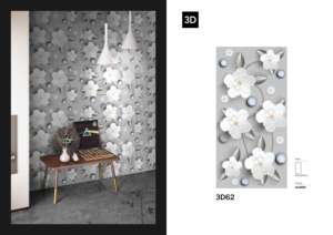 Azulejos de Porcelana Esmaltada Premium con Diseño 3D de 600x1200, 3D62 - Product Image 3