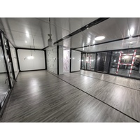 Maison modulaire préfabriquée certifiée 70m² et 100m² en acier, maison modulaire chinoise pour chantier de construction