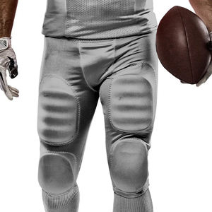 Ensemble d'uniformes de football américain à sublimation personnalisée, vêtements de l'équipe durables, pantalons en jersey, coussinets intégrés, options de taille supérieure, vente en gros - Product Image 4