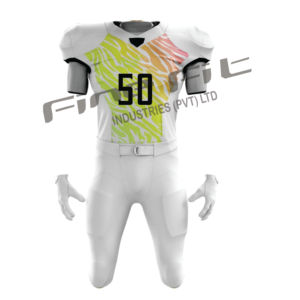 Maillots de football américain en polyester professionnel unisexe pour jeunes respirant antibactérien grande taille manches courtes athlétique - Product Image 2