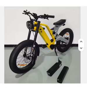 Nuovissima Bici Elettrica Akezz 20" Mountain E-bike 750W/1500W, Bicicletta Elettrica Retrò con Pneumatici Larghi per Adulti - Product Image 1