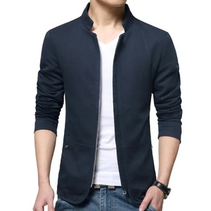 Bomber <b>Jacket</b> <b>Men</b> Stand Collar <b>Mens</b> <b>Jacket</b> Slim Fit <b>Mens</b> Blazer Casual <b>Jackets</b> Male Spring Autumn <b>Thin</b> Windbreaker - Product Image 5
