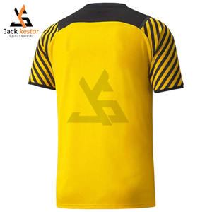 Maillot de football en tissu mesh pour enfants, manches courtes, maillot de football personnalisé OEM/ODM, vente en gros - Product Image 2