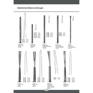 Chisels Professional Osteotomes Chisels and Gouges Set Designed for Dental <b>Orthopedic</b> AndVeterinary Applications Durable and Surgery Kit <b>Surgical</b> <b>Instruments</b> - Product Image 5