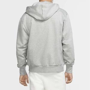 Directo de fábrica, sudaderas con capucha cómodas para hombre, 100% básicos de algodón, superventas, básicos bordados de Color sólido para invierno - Product Image 2