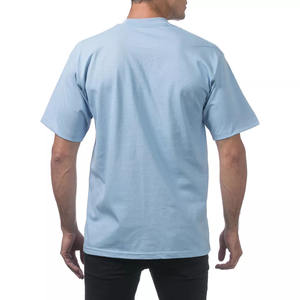 Camiseta de algodón de moda para hombre de alta calidad de gran tamaño con patrón de personaje único peso ligero tela suave logotipo personalizado ropa de calle - Product Image 3