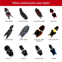 Siège de moto de remplacement en cuir et plastique PU pour Kawasaki Z900 2017-2024 de Offre Spéciale mondiale