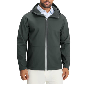 Chaqueta de Invierno para Hombre, Modelo Nuevo, Impermeable, con Capucha, de Lona, para Exteriores, con Logotipo Frontal, Venta al por Mayor - Product Image 4