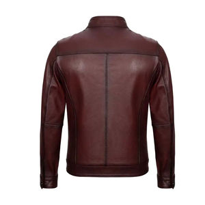 Chaqueta de Cuero para Hombre a Bajo Precio, Talla Grande, Estilo Casual, Chaqueta de Cuero Genuino Hecha en Pakistán para Venta en Línea - Product Image 5