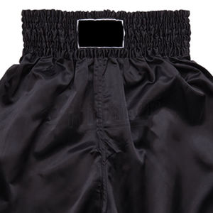 Pantalones Cortos Deportivos de Muay Thai MMA de Buena Calidad, Diseño Sólido, Antiarrugas, Elásticos, Transpirables, para Peleas - Product Image 4