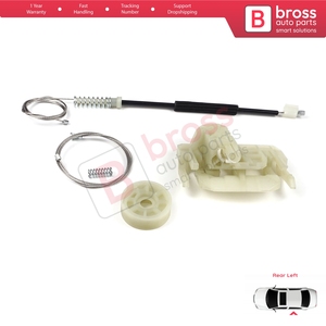 ชุดซ่อมมอเตอร์กระจกหน้าต่างด้านหลังซ้าย รุ่น BWR5447 สำหรับรถยนต์ซีรีส์ 5 F10 F18 F11 แบบ 4/5 ประตู ปี 2009-2017 รหัสอะไหล่ 51357182613 - Product Image 3
