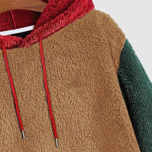 เสื้อฮู้ดเชอร์ปาแบบใหม่ทันสมัยสำหรับผู้ชาย ซิปเต็มตัว ผ้าฝ้าย 100% กันน้ำ เป็นมิตรกับสิ่งแวดล้อม พิมพ์ลาย/สีพื้น/สีซีดแบบสโตนวอช - Product Image 5