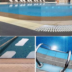 Tùy Chỉnh SPA Đài Phun Nước Lưới Nhựa Lưới Grate Cống Bìa Hồ Bơi Máng Xối Tràn <span class=keywords><strong>Grating</strong></span> - Product Image 4