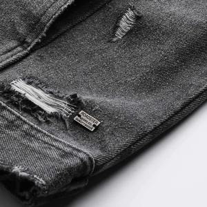 Veste en jean originale de haute qualité, vente en gros de veste en jean avec impression personnalisée, vestes d'hiver fabriquées au Pakistan - Product Image 5