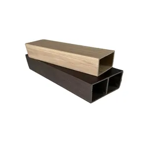 Wpc Buis Hout Plafond Wandbekleding Gebruik Hout Kunststof Composiet Hout Lat Buis