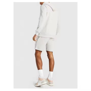 Ensemble short à capuche respirant deux pièces avec logo personnalisé, style unique, imprimé, survêtements pour hommes pour l'hiver, top du fabricant - Product Image 5