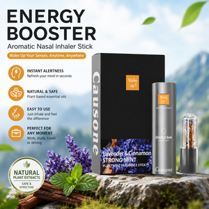 Inhalador Nasal Herbal Exclusivo Patentado - Extractos de Plantas Naturales y Aceites Esenciales para un Impulso de Energí<span class=keywords><strong>a</strong></span> Instantáneo, Mayor Concentración y Claridad Mental - Product Image 1