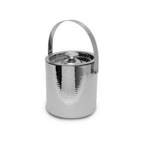 Tina de cerveza de metal de acero antiguo al por mayor forma de cubo con utensilios de Bar de acero inoxidable para hielo decorativo de fiesta para botellas de cerveza - Product Image 4