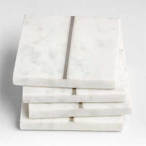 Marble Stone Insulation Pads Wood <b>Coasters</b> Set for Drink Wood <b>Coasters</b> with Non slip <b>Cork</b> for Coffee Tea at Star Crafts India - Product Image 5