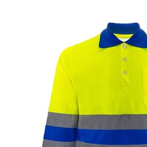 Buen fabricante Hombres Hi VIs Camisa de seguridad totalmente personalizada tendencia superior antiarrugas Hombres Hi VIs Camisa de seguridad con alta calidad - Product Image 2