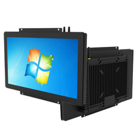 Moniteur industriel LCD à montage mural à cadre ouvert personnalisé 15.6 \ "21.5 \" 27 \ "écran tactile USB capacitif 10 points nouveau