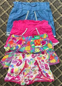 2026 New Arrival Girls Breathable Hot <b>Shorts</b> Cute Pattern Printed Mid Waist Casual Stylish Lace Decoration Summer Collection - Product Image 4