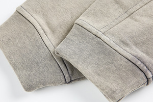 Vente en gros de sweat à capuche de rue rétro de luxe léger abîmé lavé sweat à capuche hommes pull à fermeture éclair 100% pull en coton - Product Image 6