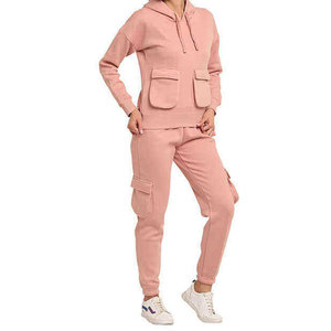 Conjunto personalizado de 2 piezas para correr de alta calidad, conjunto de chándal para correr para mujer, chándales personalizados para mujer - Product Image 1