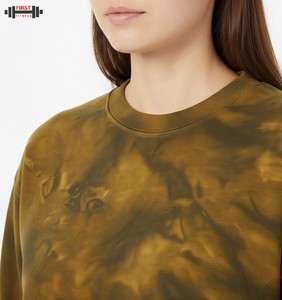 High Quality Custom Women's Pullover Hoodies Knitted Fleece Breathable V-neck Winter Streetwear Solid Pattern Size Wholesale - Product Image 4
