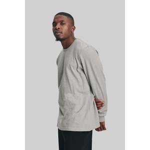 T-shirt Oversize à manches longues 240-300 g/m² en jersey épais avec impression sérigraphiée compressée – Modèle 1011 - Product Image 5