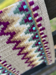 Western Show <b>Horse</b> Saddle <b>Blanket</b> New Zealand Design Handmade Wool Saddle <b>Blanket</b> Top Wool Saddle Pad Size - Product Image 3