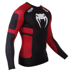 Personalizado sublimado BJJ Rash Guards camisa de compresión transpirable Anti UV ajuste MMA entrenamiento Jiu Jitsu Kimono de Jiu Jitsu - Product Image 4