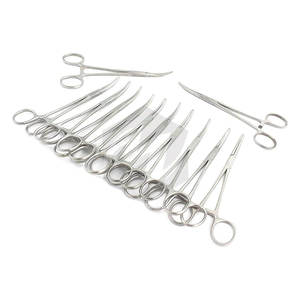 Pinzas de hemostato Rankin Crile esterilizables en autoclave de acero inoxidable, abrazaderas quirúrgicas de primera calidad curvadas de 6,25 pulgadas, instrumentos médicos dentales - Product Image 1