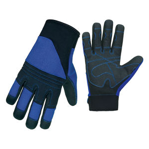 Gants de sécurité industrielle en cuir Gants de sécurité au travail en nitrile Fonction Anti-impact Anti-coupure - Product Image 4