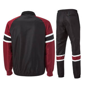 OEM/ODM Nueva llegada Activewear Hombres Fitness Slim Fit Chándal | Venta al por mayor Precio barato Logotipo personalizado Impreso Hombres Chándales Full Zi - Product Image 2