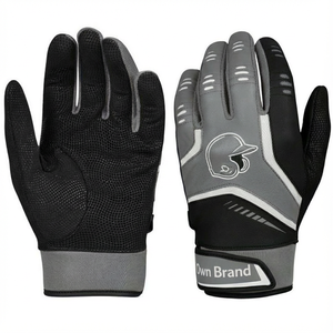Gants de frappe de baseball personnalisés Elite Momentum à bas prix, paume synthétique spécialisée, design hexagonal agressif, gants de frappe de softball - Product Image 6