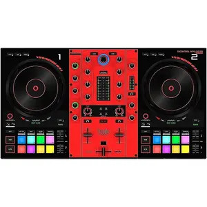 Sigillato nuovo DJ DJ Inpulse 500 LE Controller DJ a 2 canali con custodia per il trasporto rosso rosso