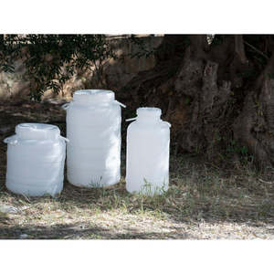 Bidón de Boca Ancha Ecoplast, Recipiente de Plástico Resistente y No Deformable con Tapa Hermética para Alimentos, Líquidos, Aceites, Uso Doméstico y Profesional - Product Image 4