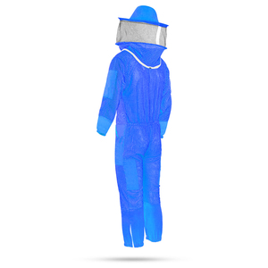 Traje de apicultor ventilado profesional para apicultura Diseño personalizado y servicios de procesamiento de ropa de etiqueta privada Color tostado - Product Image 3