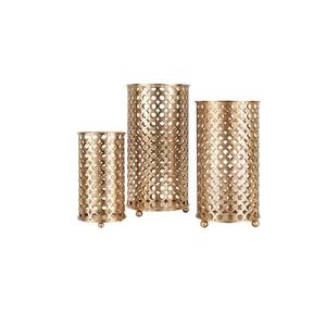 Portavelas votivas de hierro industrial para mesa, para interiores y exteriores, para velas de té, decoración para el hogar, hotel, oficina, bodas y fiestas. - Product Image 1