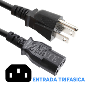 Cavo di Alimentazione 800W 1,50m Corrente Trifase 7A - Product Image 5