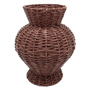 Handcrafted Design Rattan <b>Planter</b> Basket Indoor and Balcony Decoration Flower <b>Pots</b> Mini Plant Containers - Product Image 2